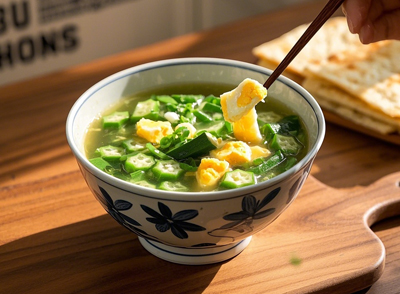秋葵中含有豐富的鉀元素，對(duì)于正常人來(lái)說(shuō)，適量攝入鉀元素有助于維持身體的電解質(zhì)平衡