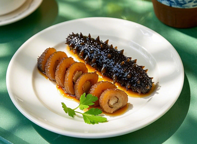食用海參后，體內(nèi)碘的攝入量增加，會刺激甲狀腺分泌更多的甲狀腺激素，從而加劇病情，導(dǎo)致癥狀更加嚴重