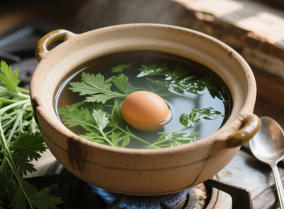 當(dāng)艾葉煮雞蛋進(jìn)入人體后，這些成分能作用于神經(jīng)和血管，調(diào)節(jié)身體機(jī)能，進(jìn)一步增強(qiáng)溫經(jīng)通絡(luò)的效果
