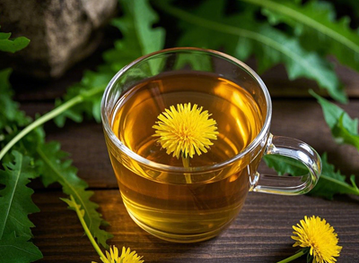 蒲公英含有豐富的膳食纖維，能夠促進(jìn)腸道蠕動(dòng)，幫助消化，預(yù)防便秘