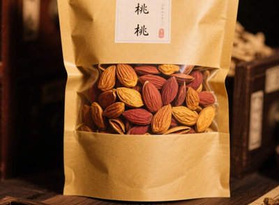 從中醫(yī)角度來看，桃仁味苦、甘，性平，歸心、肝、肺、大腸經(jīng)，具有活血化瘀、潤腸通便等功效