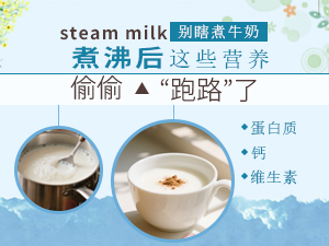 別瞎煮牛奶-煮沸后這些營(yíng)養(yǎng)偷偷“跑路”了