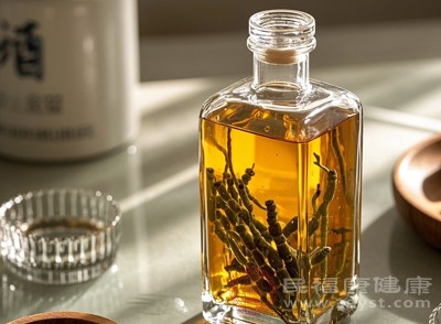 將鮮石斛泡酒，能將其有效成分充分溶解在酒中，制成具有養(yǎng)生功效的藥酒