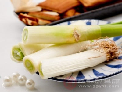大蔥中含有豐富的大蒜素