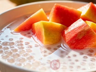 木瓜西米露口感丰富 木瓜西米露口感丰富
