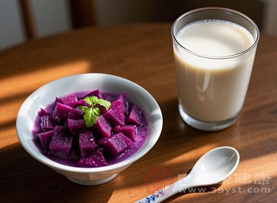 建议将紫薯作为主食的一部分 建议将紫薯作为主食的一部分