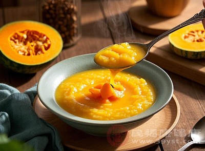南瓜粥富含多种维生素和矿物质 南瓜粥富含多种维生素和矿物质