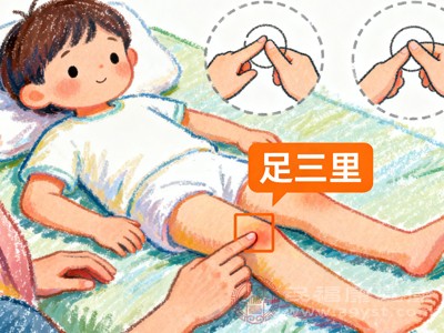 足三里为强壮要穴,能健脾和胃、益气养血,长期按摩可增强儿童体质,提高免疫力 足三里为强壮要穴,能健脾和胃、益气养血,长期按摩可增强儿童体质,提高免疫力