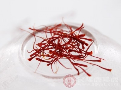 藏红花具有活血化瘀的功效