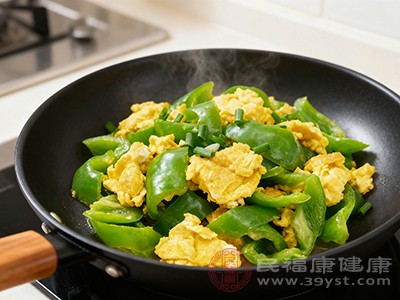 青椒炒鸡蛋 青椒炒鸡蛋