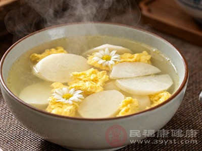 这道山药鸡蛋汤清淡爽口，营养均衡