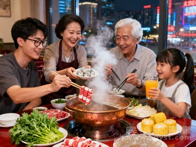 吃火锅时人们往往因口感鲜嫩而快速进食,未充分咀嚼的食物会加重肠胃研磨负担,同时可能吞咽过多空气,导致腹胀、消化不良 吃火锅时人们往往因口感鲜嫩而快速进食,未充分咀嚼的食物会加重肠胃研磨负担,同时可能吞咽过多空气,导致腹胀、消化不良