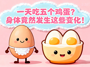 一天吃五个鸡蛋？身体竟然发生这些变化