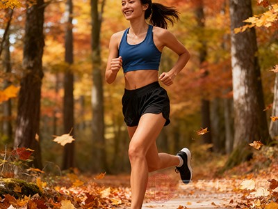 跑步促进血液循环，为皮肤细胞输送更多氧气和营养