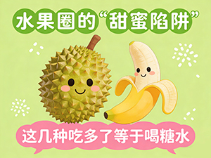 水果圈的“甜蜜陷阱”-这几种吃多了等于喝糖水