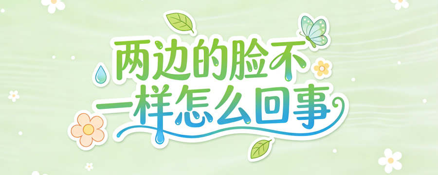 两边的脸不一样怎么回事