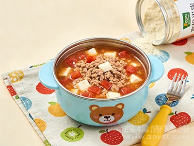 番茄豆腐牛肉羹