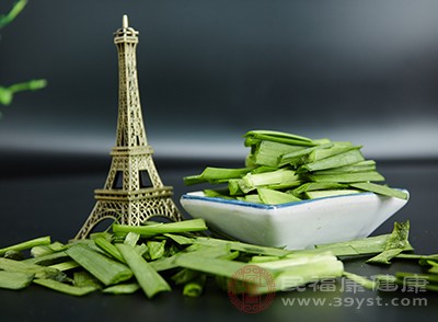 韭菜含有丰富的膳食纤维