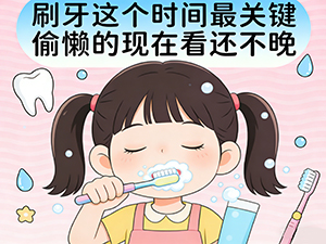 刷牙这个时间最关键 偷懒的现在看还不晚