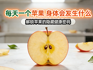 每天一个苹果 身体会发生什么 解锁苹果的隐藏健康密码