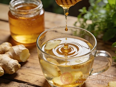 生姜蜂蜜水