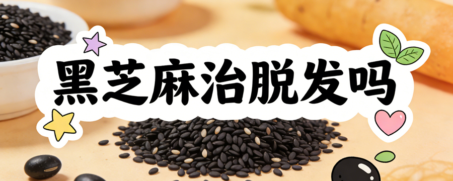 黑芝麻治脱发吗