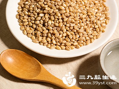 每天用10-15克炒薏米泡水即可，不宜过量