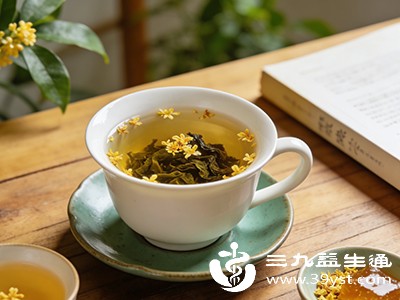 适量饮用温热的桂花乌龙茶可起到一定的舒缓作用 适量饮用温热的桂花乌龙茶可起到一定的舒缓作用