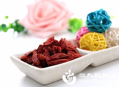 枸杞带有淡淡的甘甜