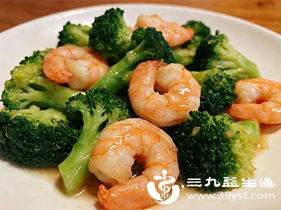 西兰花炒虾仁