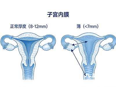女性35岁后,卵巢功能逐渐衰退,雌激素分泌减少,子宫内膜增生能力下降,厚度会随年龄增长逐渐变薄,这是正常的生理衰退现象,绝经后内膜厚度通常小于5mm 女性35岁后,卵巢功能逐渐衰退,雌激素分泌减少,子宫内膜增生能力下降,厚度会随年龄增长逐渐变薄,这是正常的生理衰退现象,绝经后内膜厚度通常小于5mm