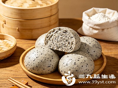 黑芝麻馒头