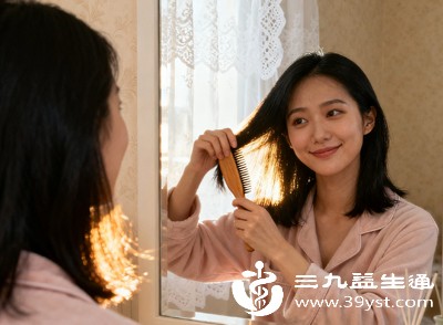 梳头用宽齿梳或木质梳，从发梢慢慢梳理，避免用力拉扯