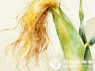 玉米须煮水饮用，能促进肾脏代谢