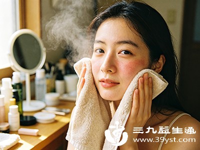 热敷时温度要适宜，避免烫伤皮肤