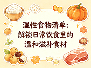 温性食物清单：解锁日常饮食里的温和滋补食材