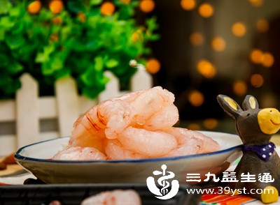 高蛋白食物，如虾