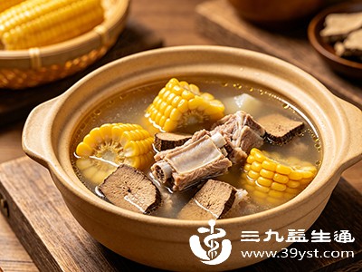 土茯苓+排骨+玉米