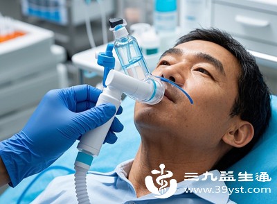雾化时快速呼吸
