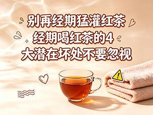 别再经期猛灌红茶 经期喝红茶的4大潜在坏处不要忽视 别再经期猛灌红茶 经期喝红茶的4大潜在坏处不要忽视