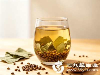 荷叶+决明子：清肝降火，通便排毒