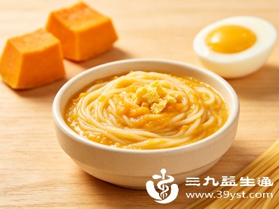 南瓜蛋黄烂面条（护眼益智、易消化）