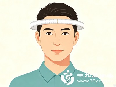 测量时，将软尺绕头部最宽处一周，也就是从眉弓上方最突出的部位，经过后脑勺最突出的地方，再绕回起点，确保软尺与地面平行，松紧适度，不要压迫头皮