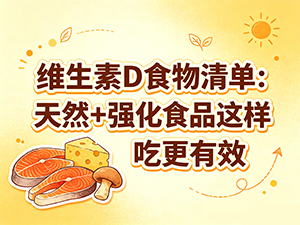 维生素D食物清单:天然+强化食品这样吃更有效 维生素D食物清单:天然+强化食品这样吃更有效