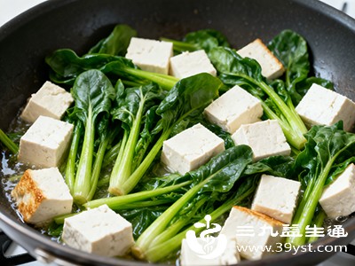 菠菜和豆腐是一对理想的搭配 菠菜和豆腐是一对理想的搭配