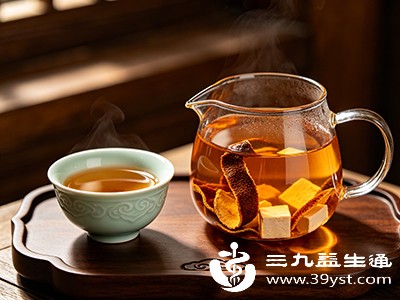 陈皮茯苓茶：健脾祛湿+疏肝和胃