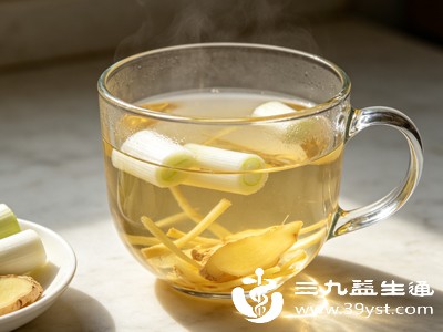 生姜葱白汤：发汗解表，祛除体表寒湿