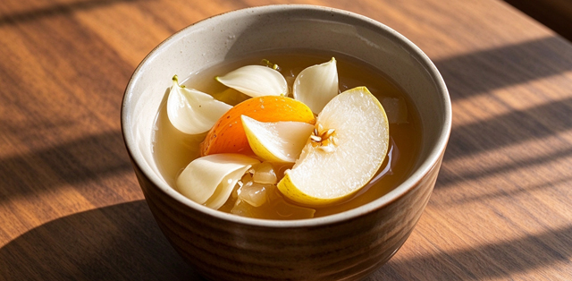 想清肺这些食物和水果更合适