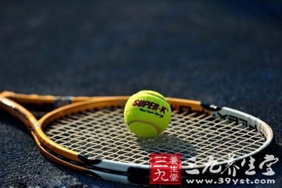 网球半西方式握拍法